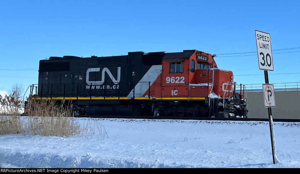 IC 9622 at Neenah Yard